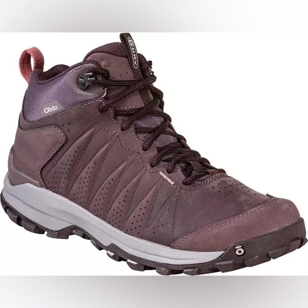 🆕Oboz Women's Sypes Mid Leather B-Dry Hiking Boots SZ 8.5 msrp $165